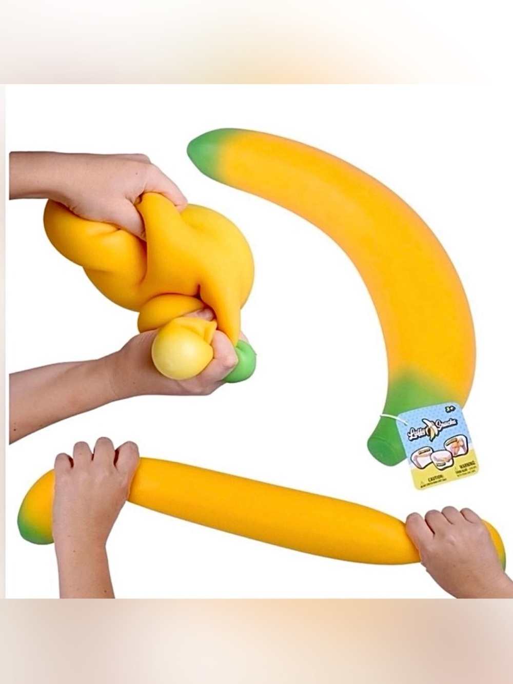 Sunny Days Big Squishy Banana NEW